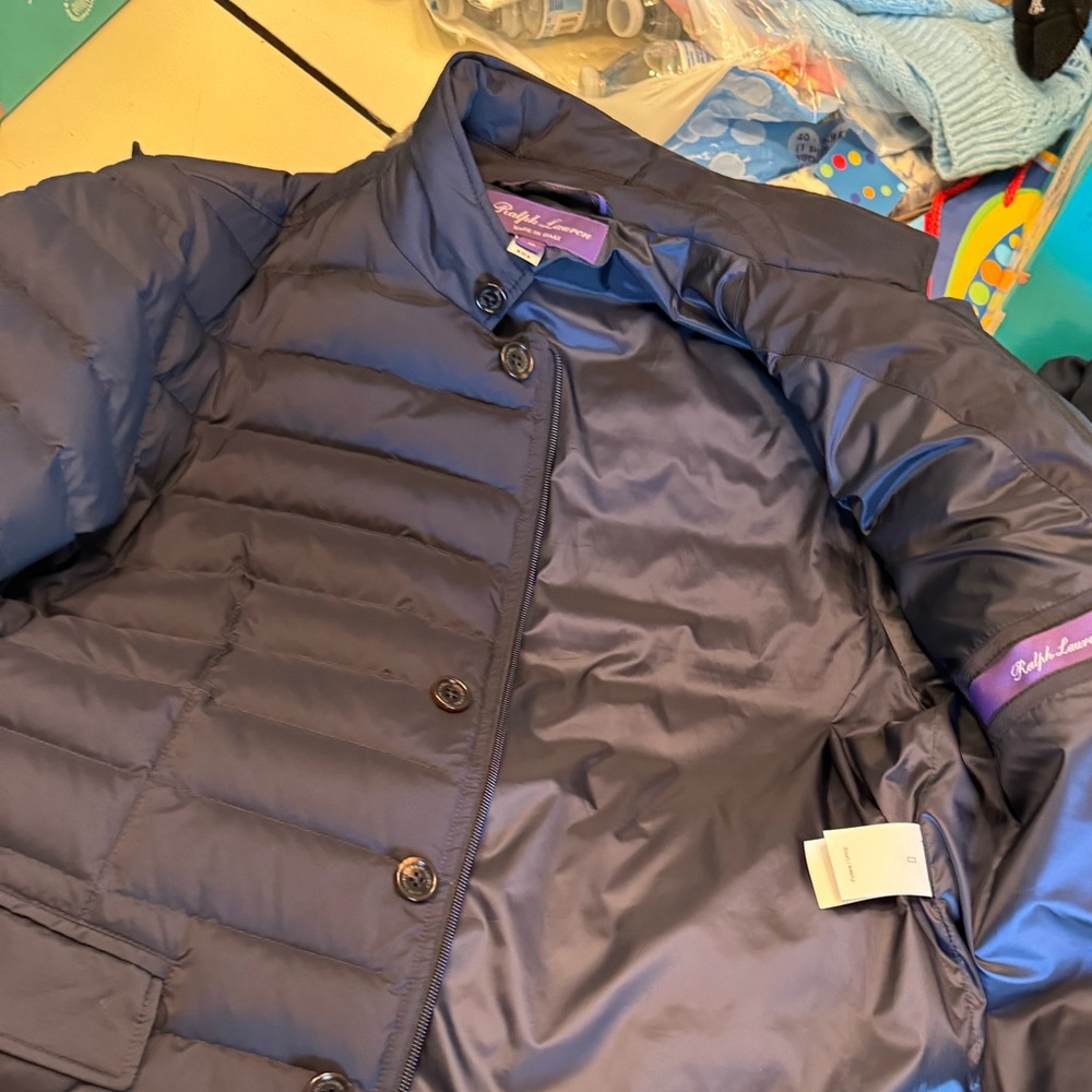 Ralph Lauren Purple Label
Varens padded zip-up jacket